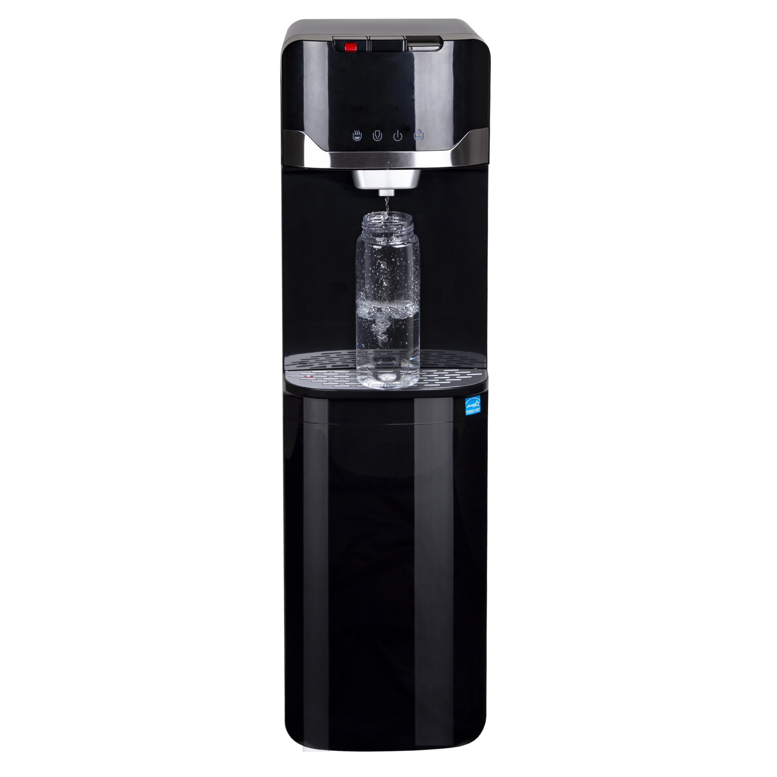Great Value Bottom Loading Hot/Cold/Room Temp. Water Dispenser. Black Water Cooler