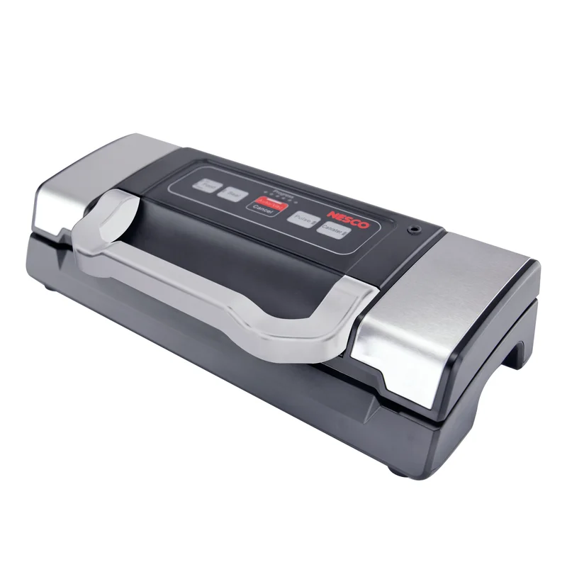 NESCO VS-09 Deluxe Vacuum Sealer. One Touch. Fully Automatic