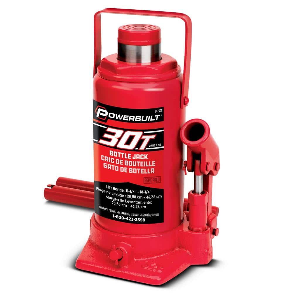 Powerbuilt 647505 30 -Ton Bottle Jack