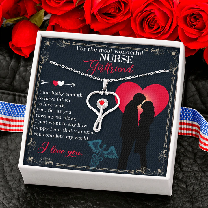 Necklace For Nurse Girlfriend You Complete My World