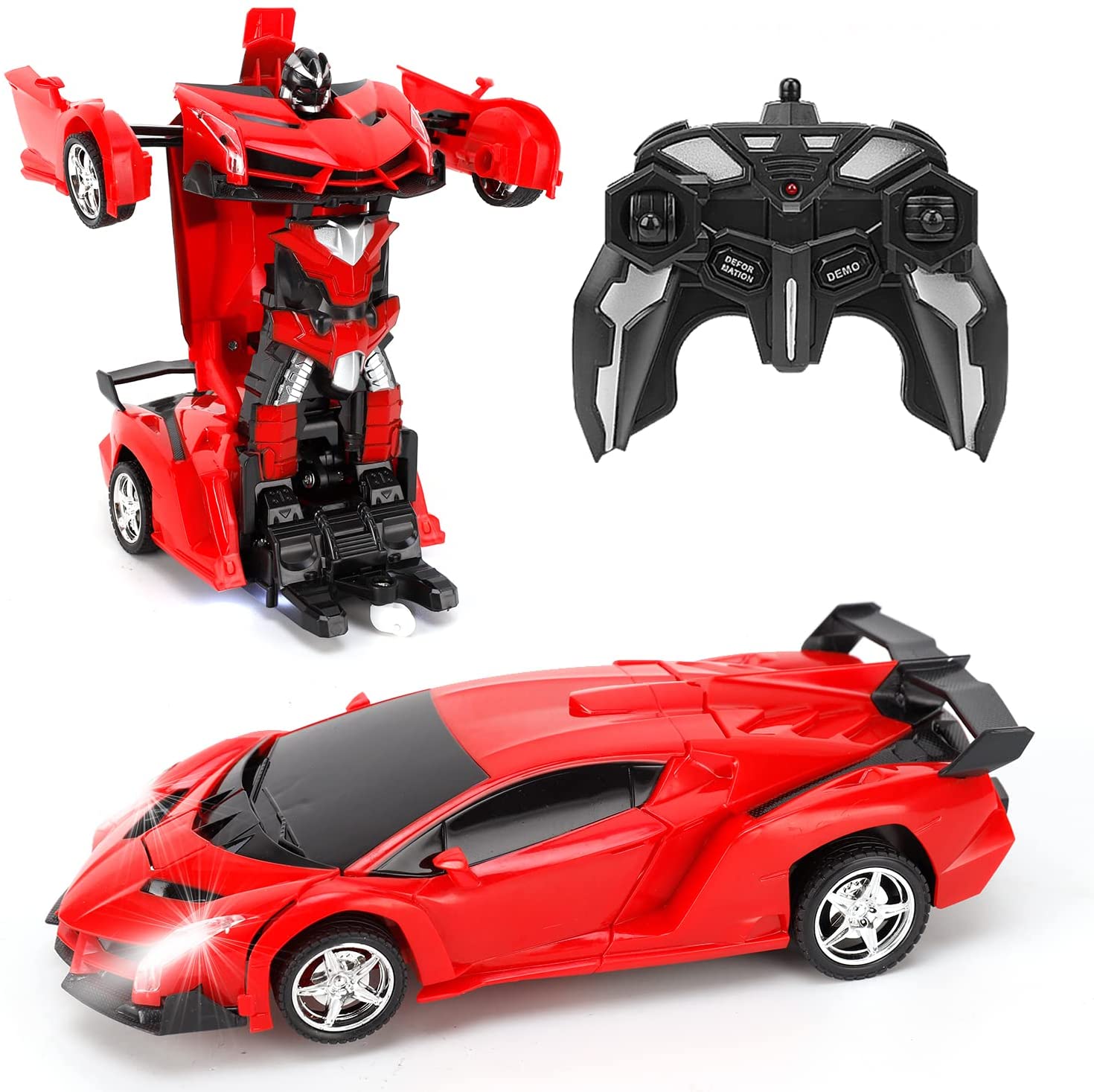 FIGROL Transform RC Car Robot. Remote Control Car Independent 2.4G Robot