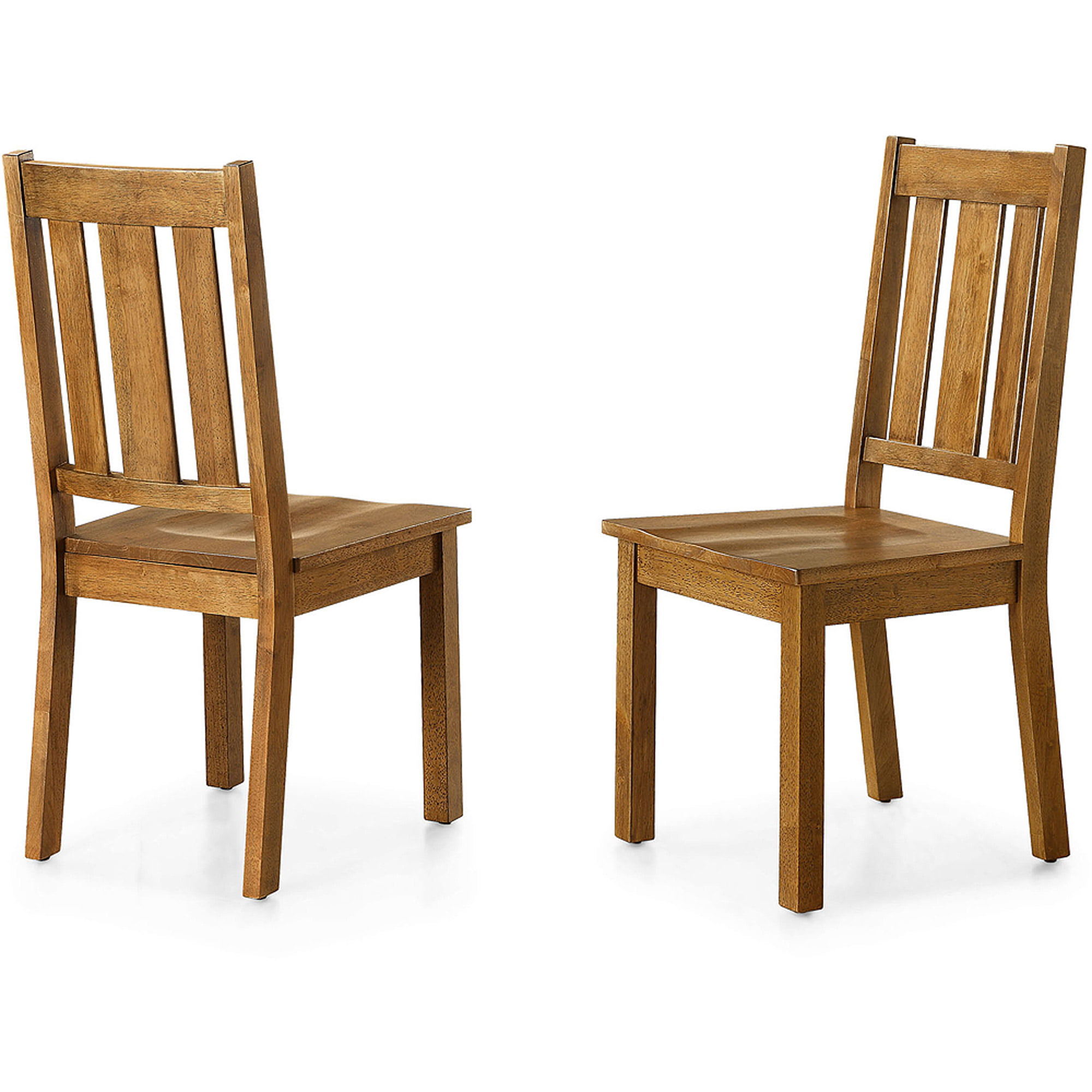 Better Homes and Gardens Bankston Dining Chair. Set of 2. Honey
