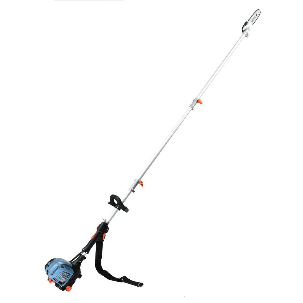 Senix CSP4QL-L 26.5 cc Gas 4 Cycle Attachment Capable Pole Saw with a Reach of up to 15 ft.