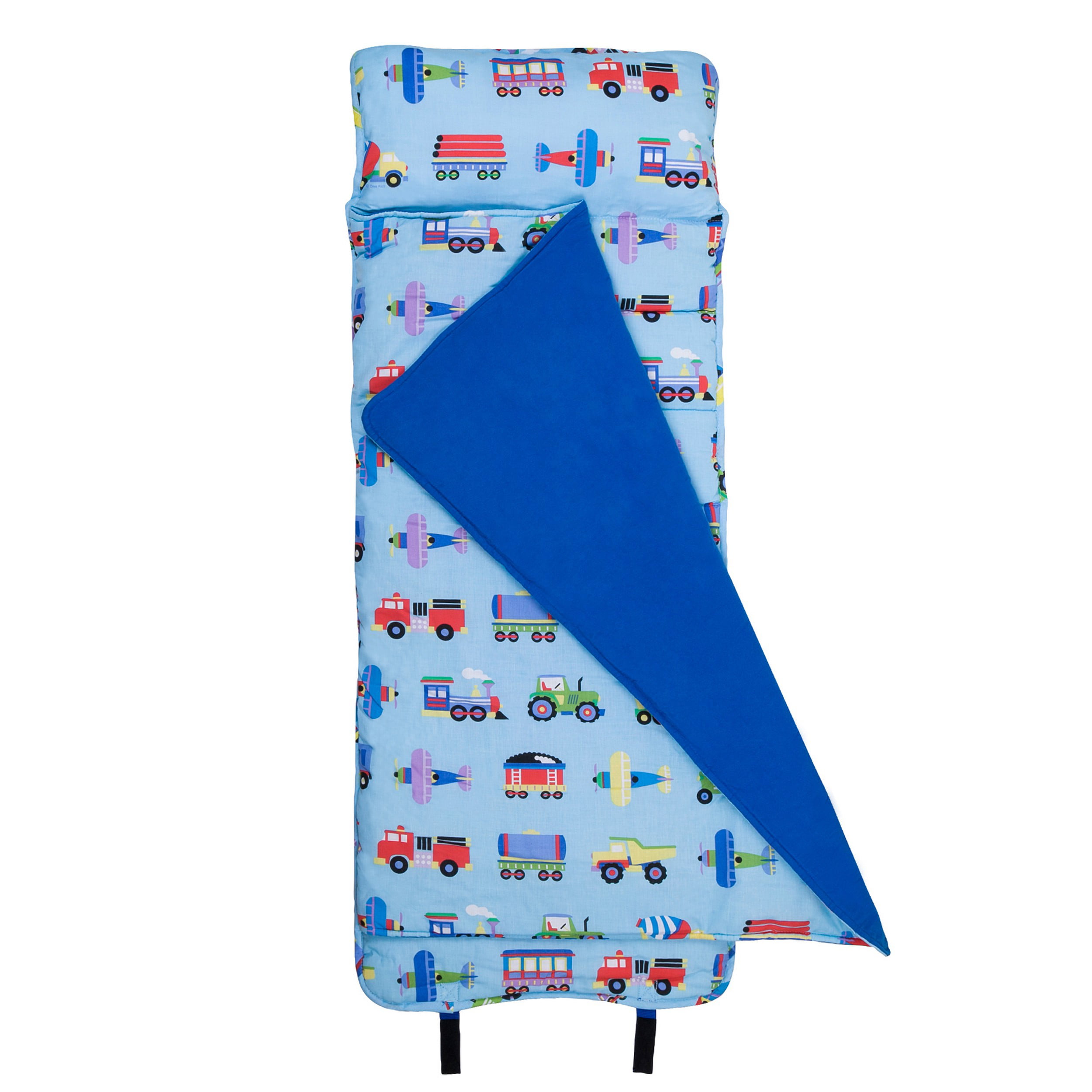 Wildkin Original Nap Mat with Pillow for Boys & Girls. Features Hook & Loop Fastener