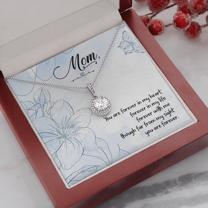 Eternal Hope Necklace – Mother's Day Gifts. White Gold Necklace