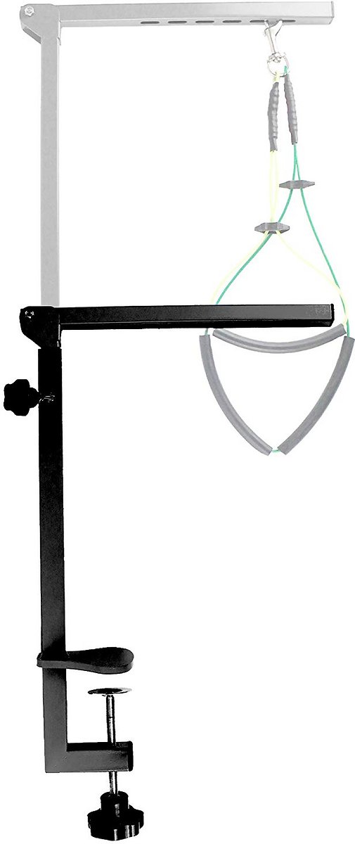 Downtown Pet Supply Collapsible Dog Grooming Arm (Black)