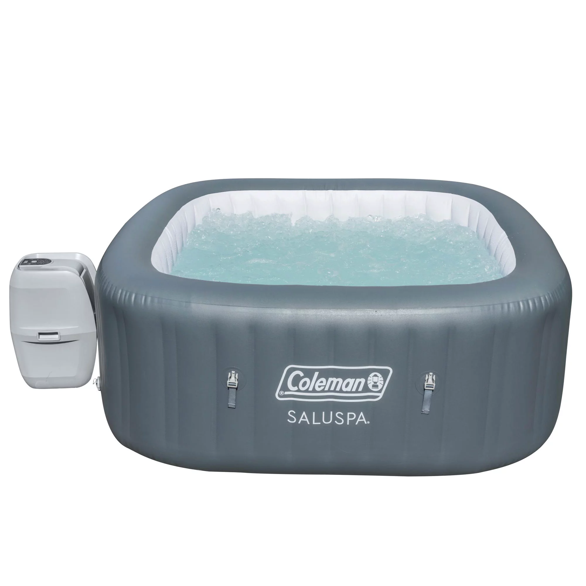 Coleman SaluSpa 140 AirJet Square 6 Person Inflatable Outdoor Hot Tub Spa