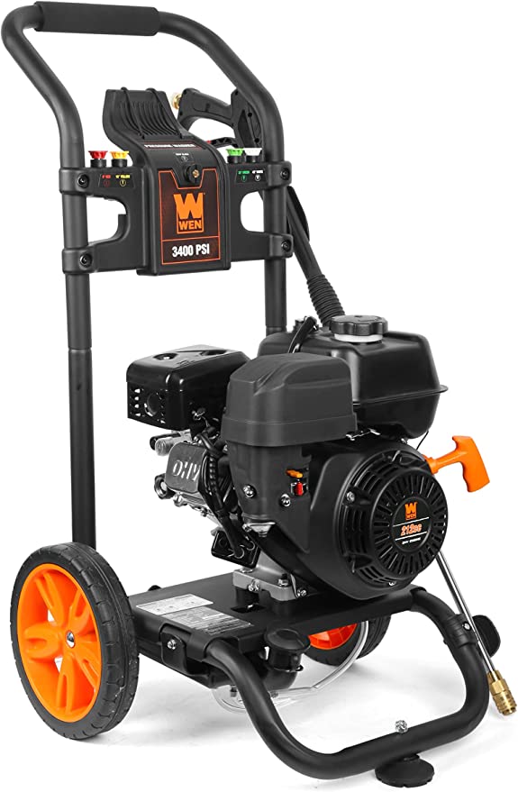 WEN Gas Pressure Washer. 3400 PSI. 2.7 GPM. 212cc Engine. CARB Compliant