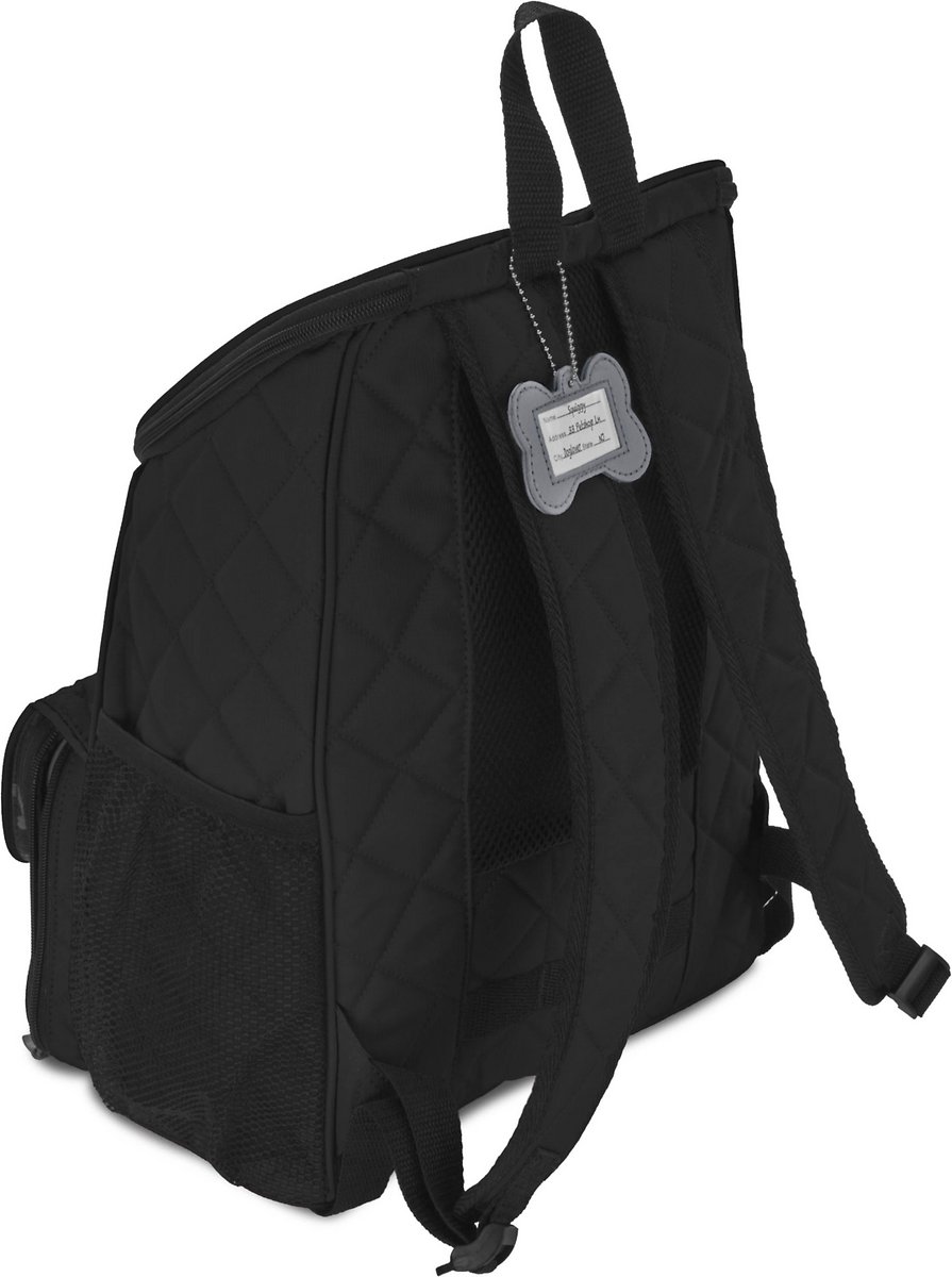 Mobile Dog Gear Weekender Backpack Pet Travel Bag - Black