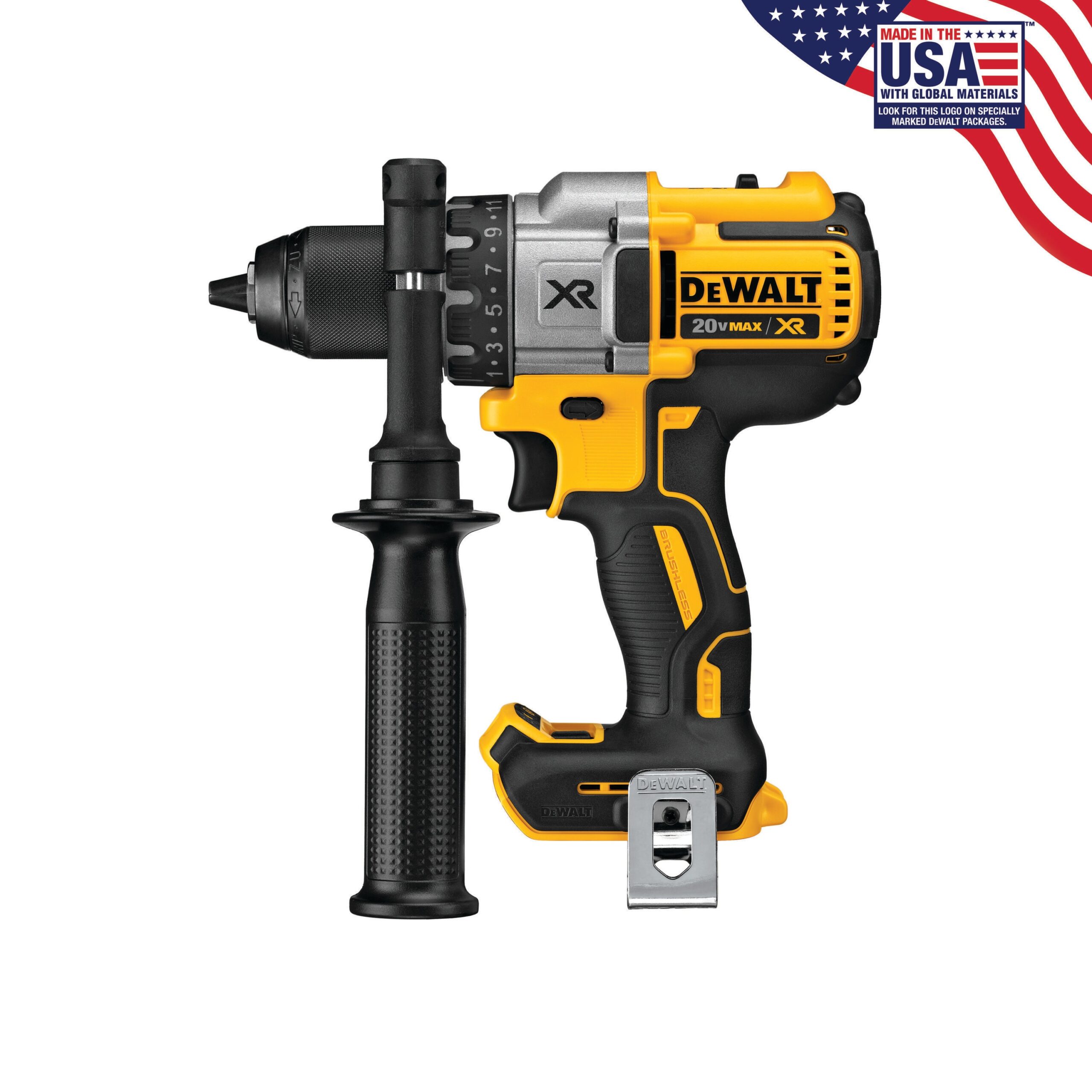 DEWALT 20-volt Max 1/2-in Brushless Cordless Drill (Tool Only)