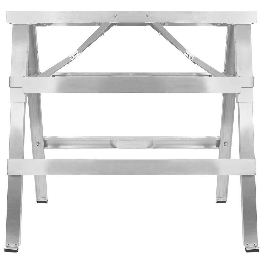 GYPTOOL ACC-K-BN-LEGS. 48 in. W x 34 in. H Aluminum Adjustable Sawhorse Bench Stepladder