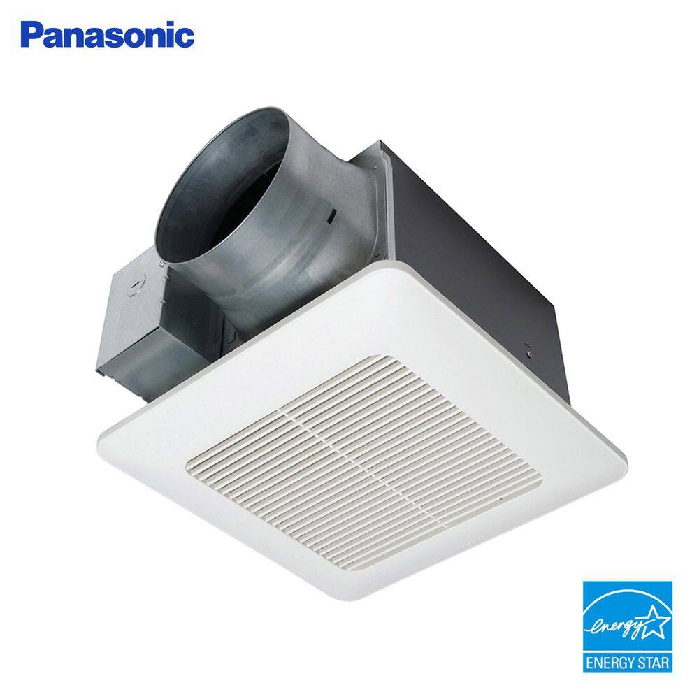 Panasonic FV-1115VQ1 WhisperCeiling DC Fan with Pick-A-Flow Speed Selector 110/130 or 150 CFM and Flex-Z-Fast Installation Bracket