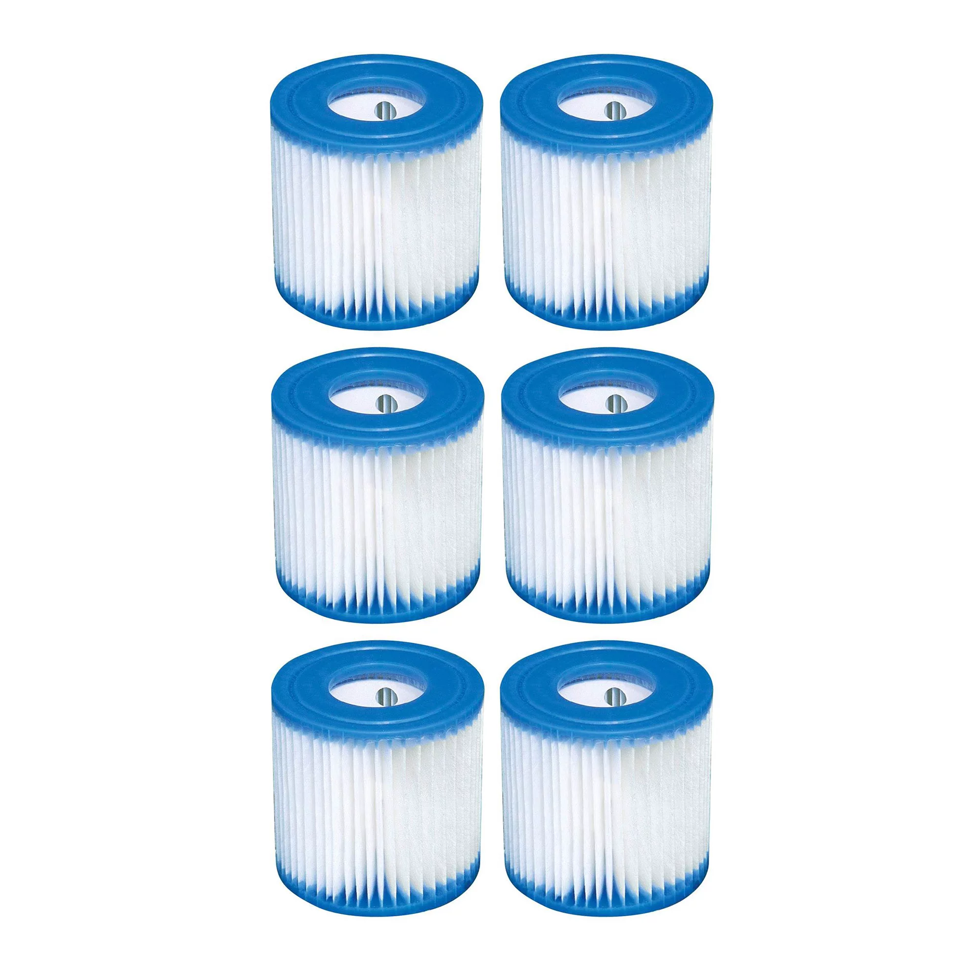 Intex 10′ Pool with Maintenance Kit. Cover. and Filter Cartridges (6 Pack)