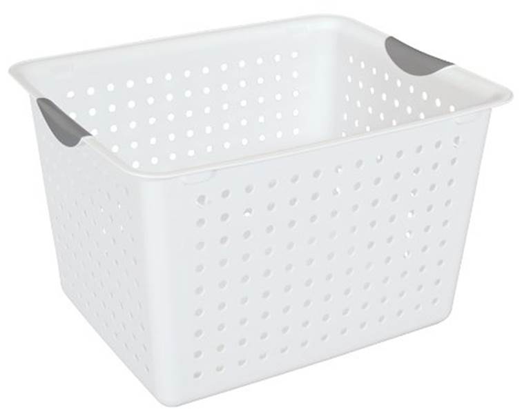Sterilite Deep Ultra Storage Basket (6 Pack) + Large (6 Pack) + Small (12 Pack)