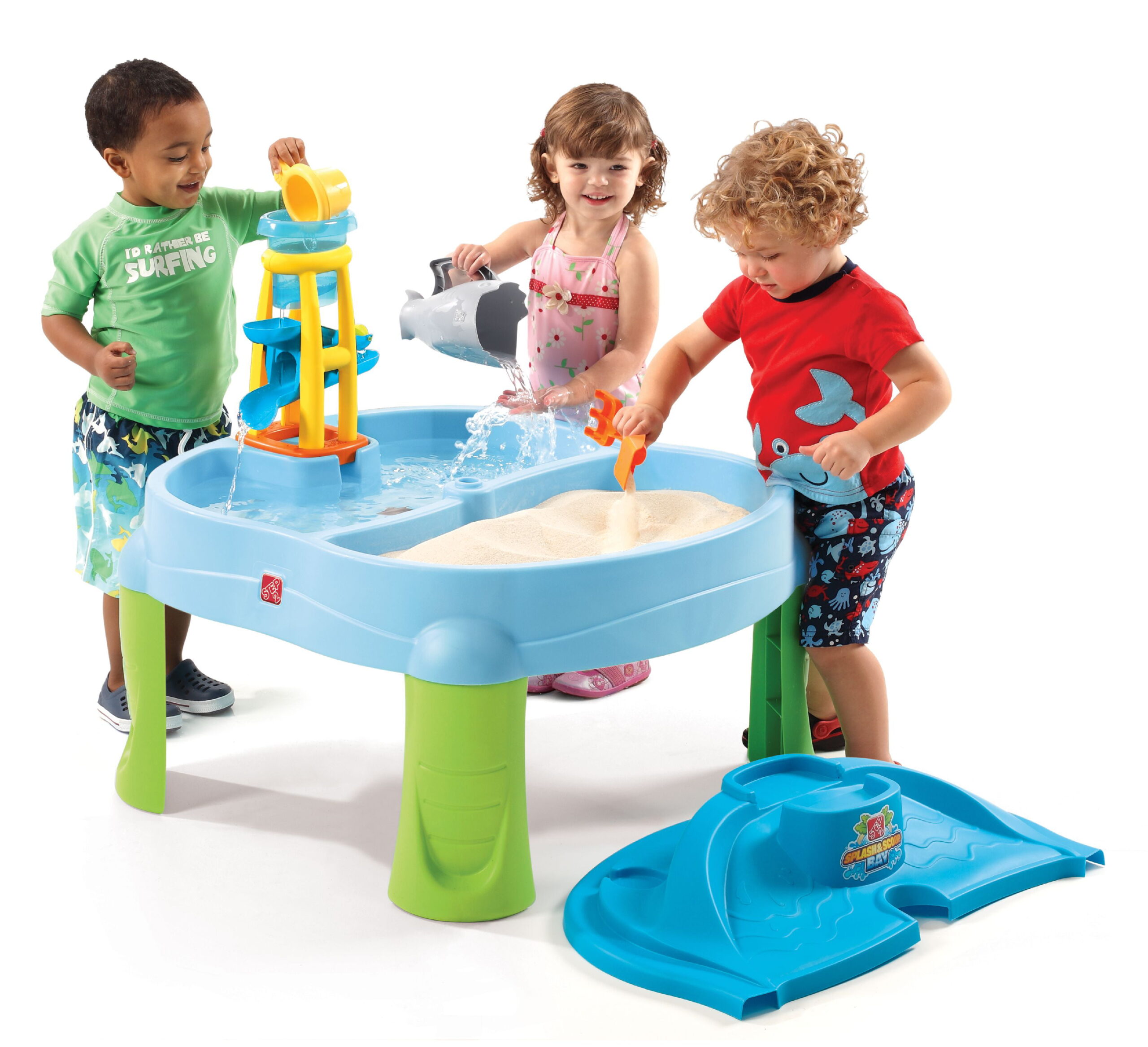 Step2 Splash n- Scoop Bay Sand and Water Table with Accessory Set