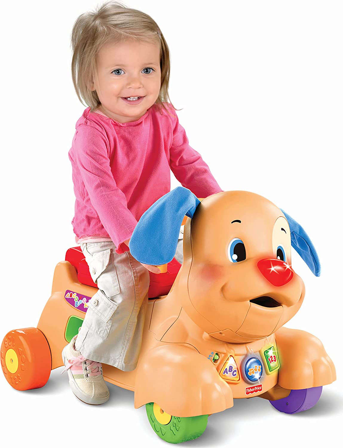 Fisher-Price Laugh & Learn Stride-to-Ride Puppy