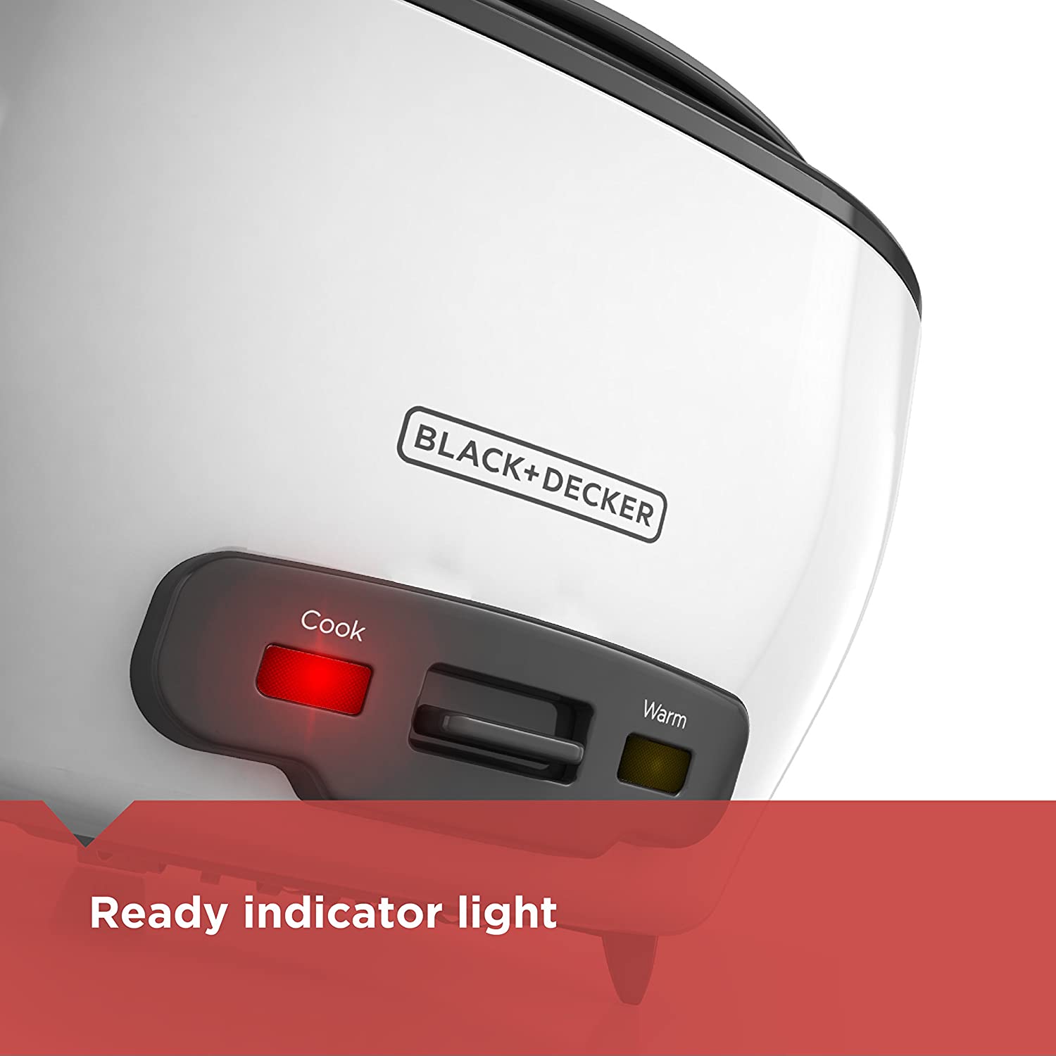 BLACK+DECKER RC5280 White 28 Cup Rice Cooker