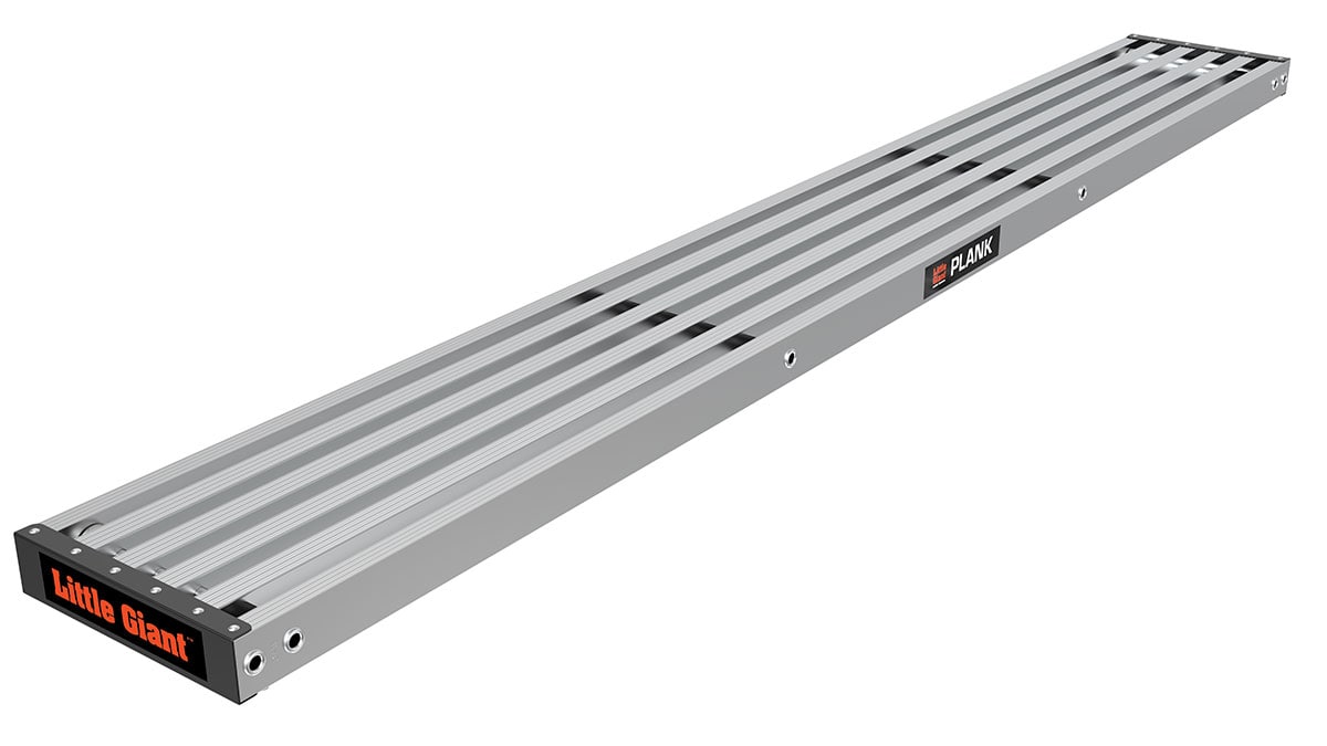 Little Giant Ladders Aluminum 12-in Work Bench For Ladders and Scaffolding