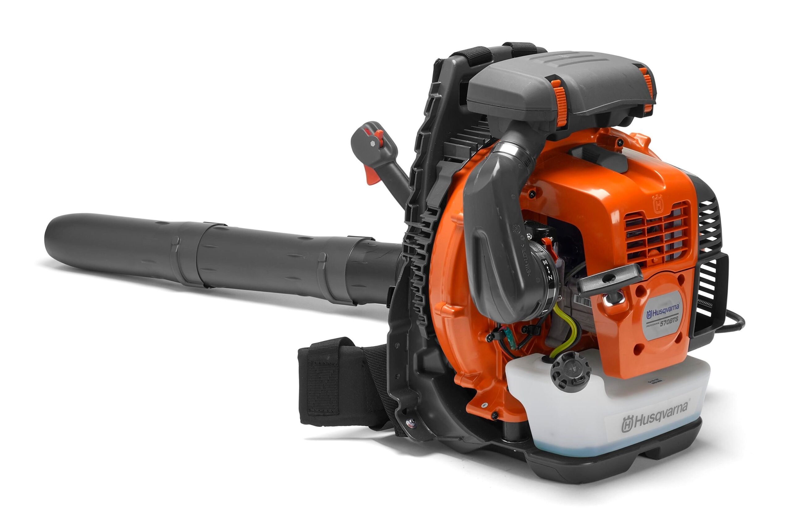 Husqvarna 570BTS 66-cc 2-cycle 236-MPH 972-CFM Gas Backpack Leaf Blower