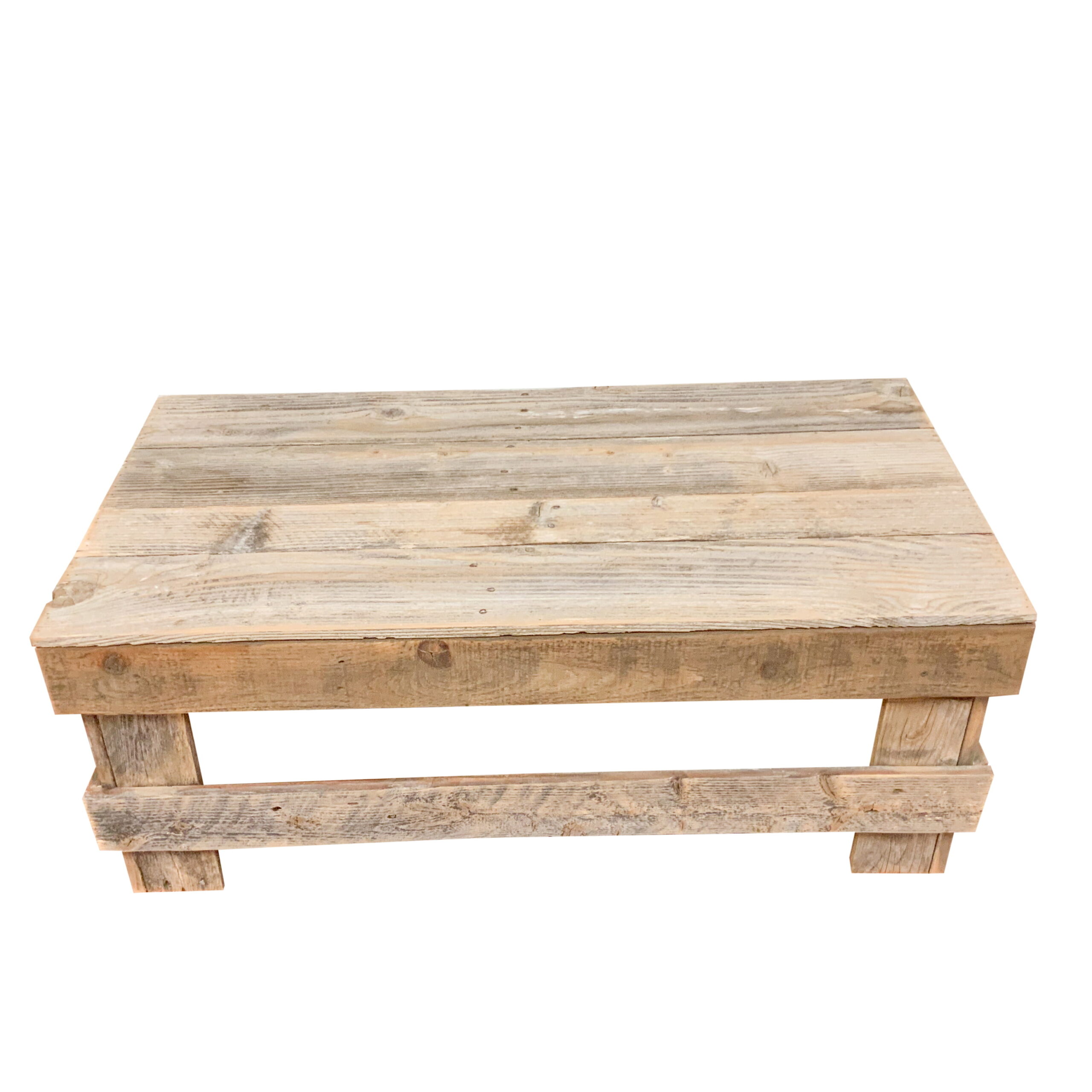 Woven Paths Reclaimed Wood Coffee Table. Natural