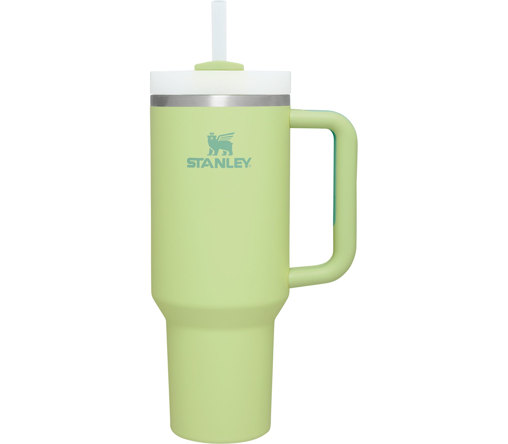 Stanley 40 oz. Quencher H2.0 FlowState Tumbler. Citron