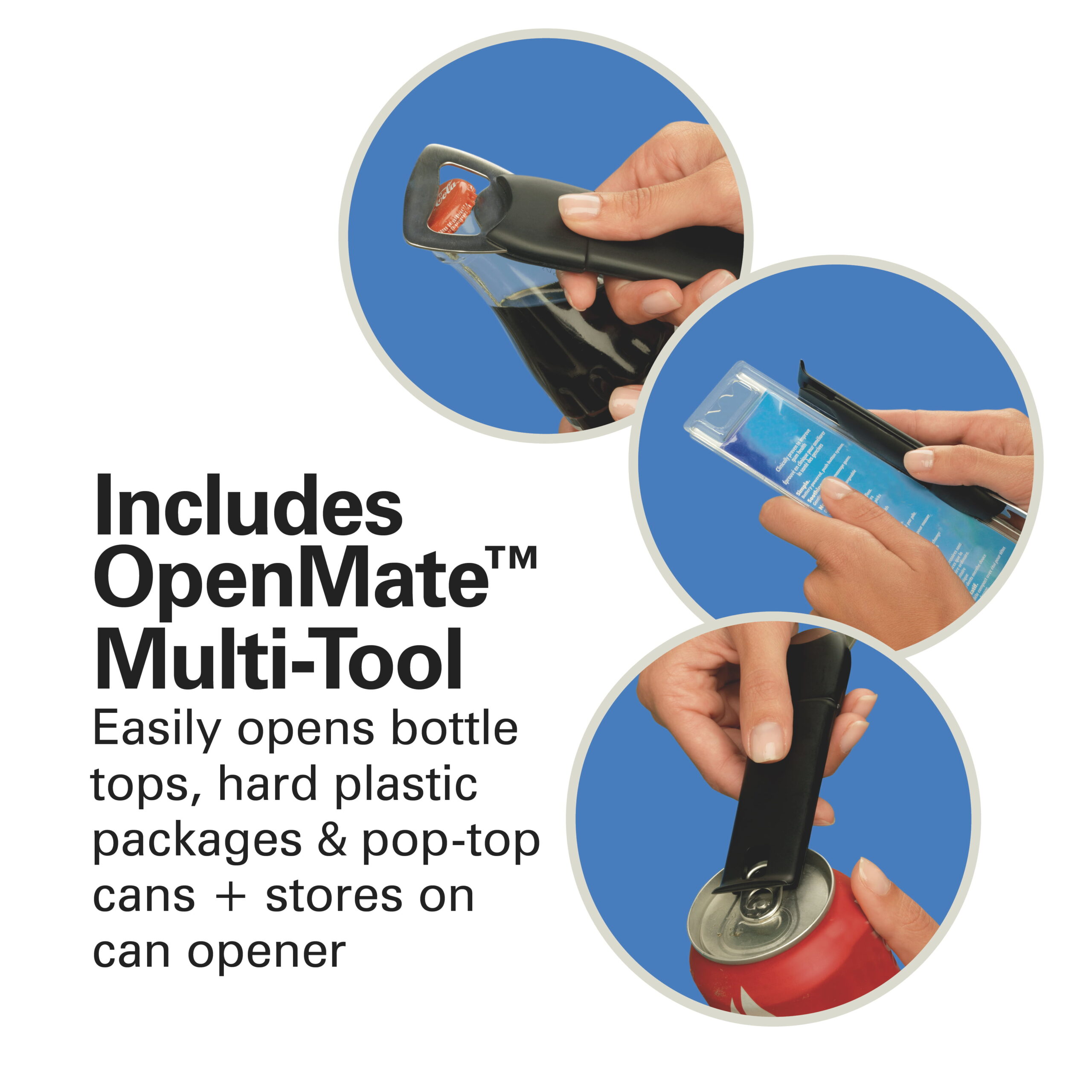 Hamilton Beach Sure Cut Stainless Steel Can Opener with Multi-Tool. 76778W