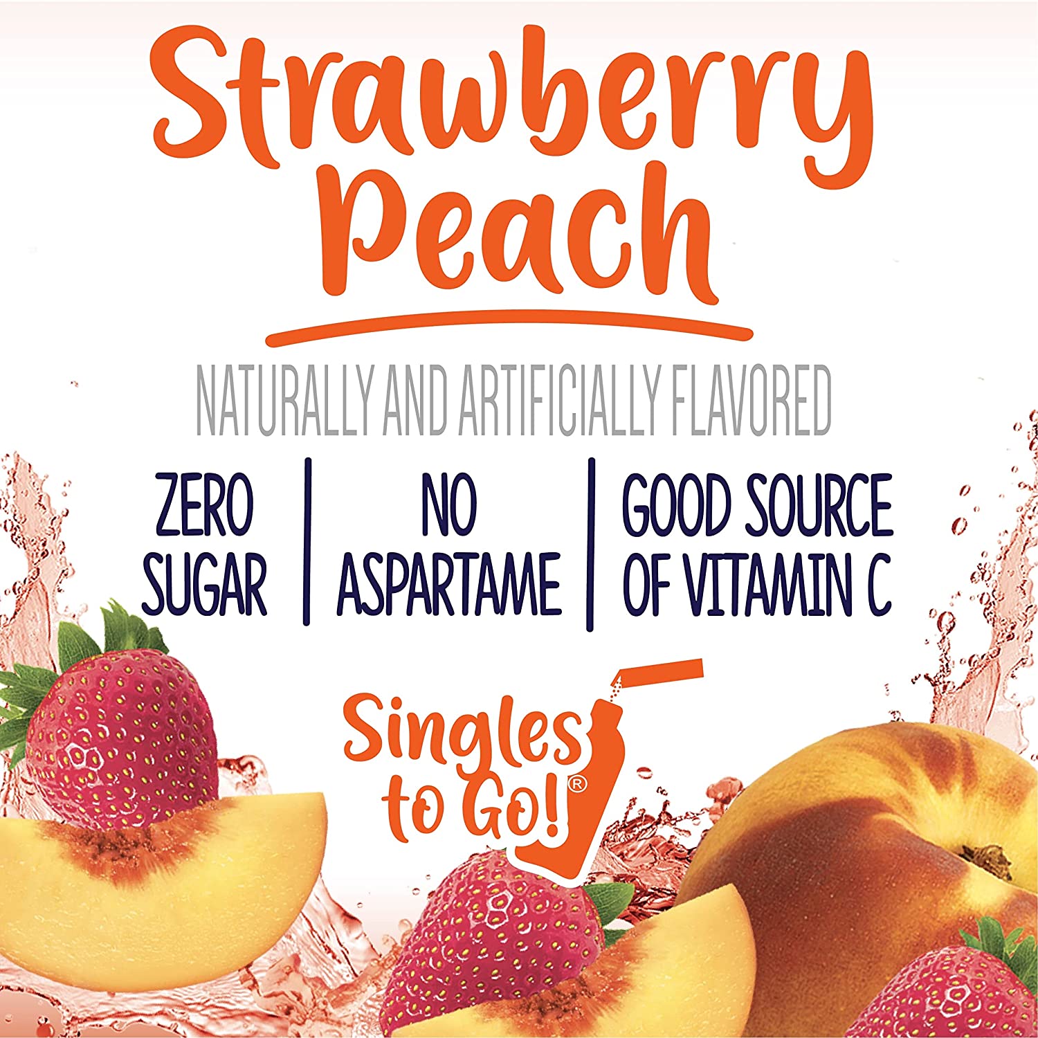 Welch-s Singles To Go Water Drink Mix -Strawberry Peach. 0.48 Ounce (Pack of 12)