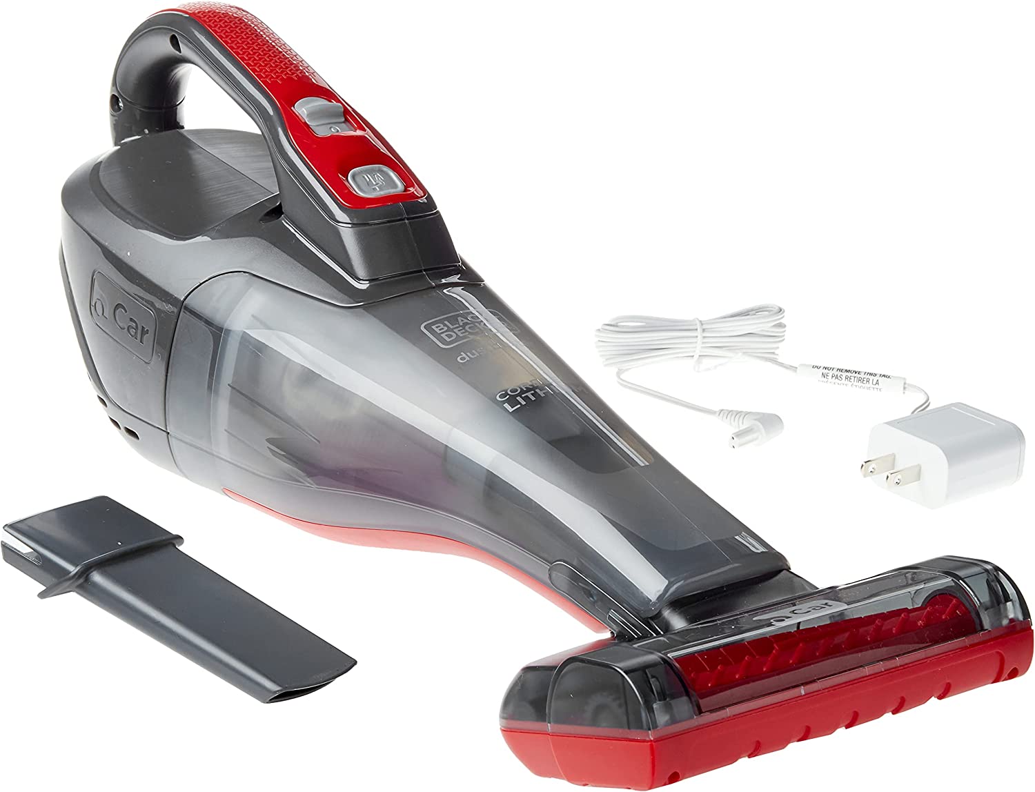 BLACK+DECKER dusbuster Handheld Vacuum for Car. Cordless. Gray (HLVB315JA26)