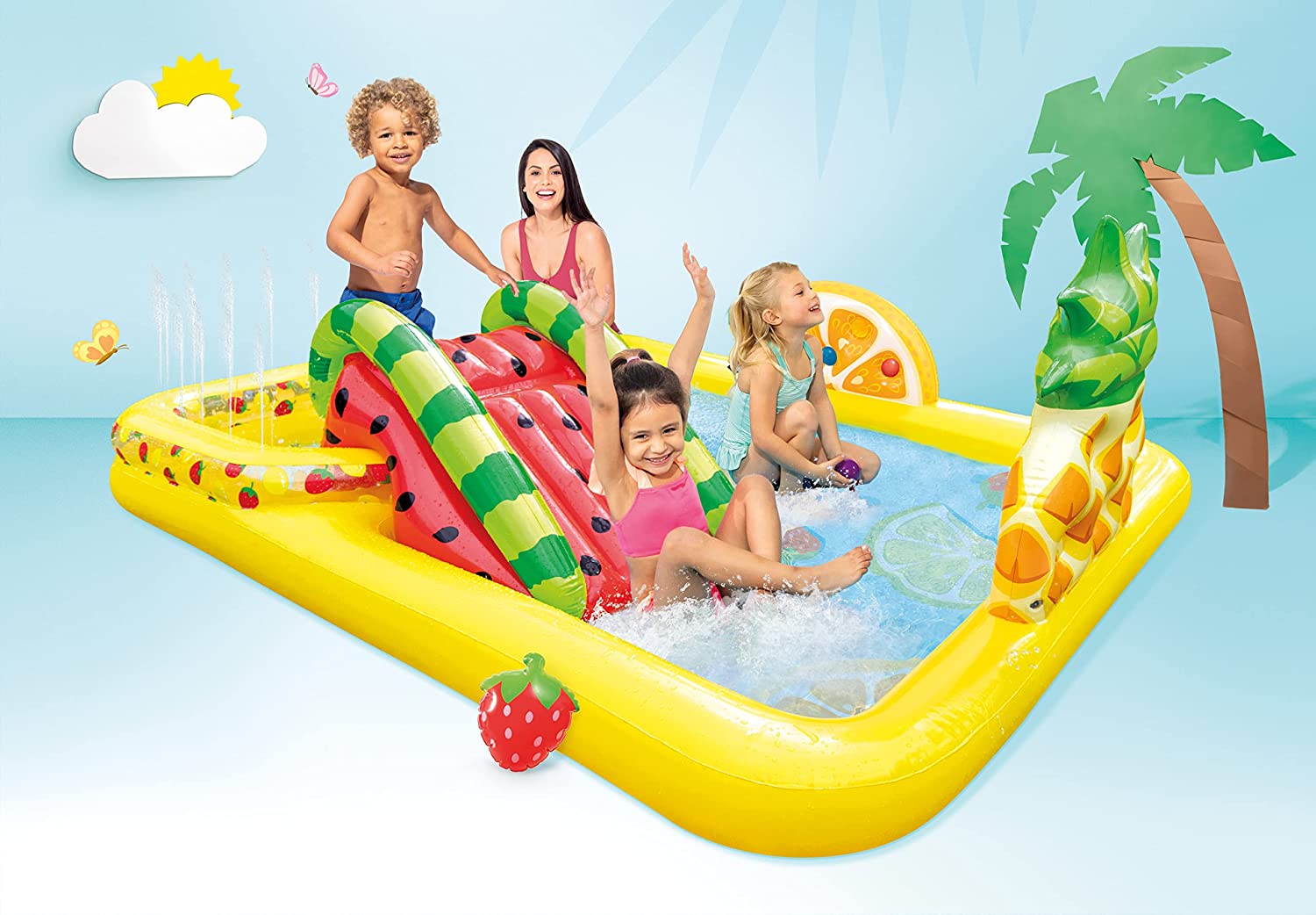 Intex Fun ‘N Fruity Inflatable Pool Play Center