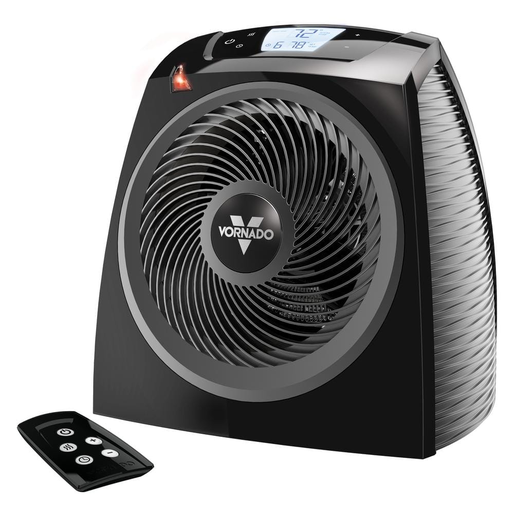 Vornado EH1-0097-06 1500-Watt Fan Compact Personal Indoor Electric Space Heater with Thermostat and Remote Included