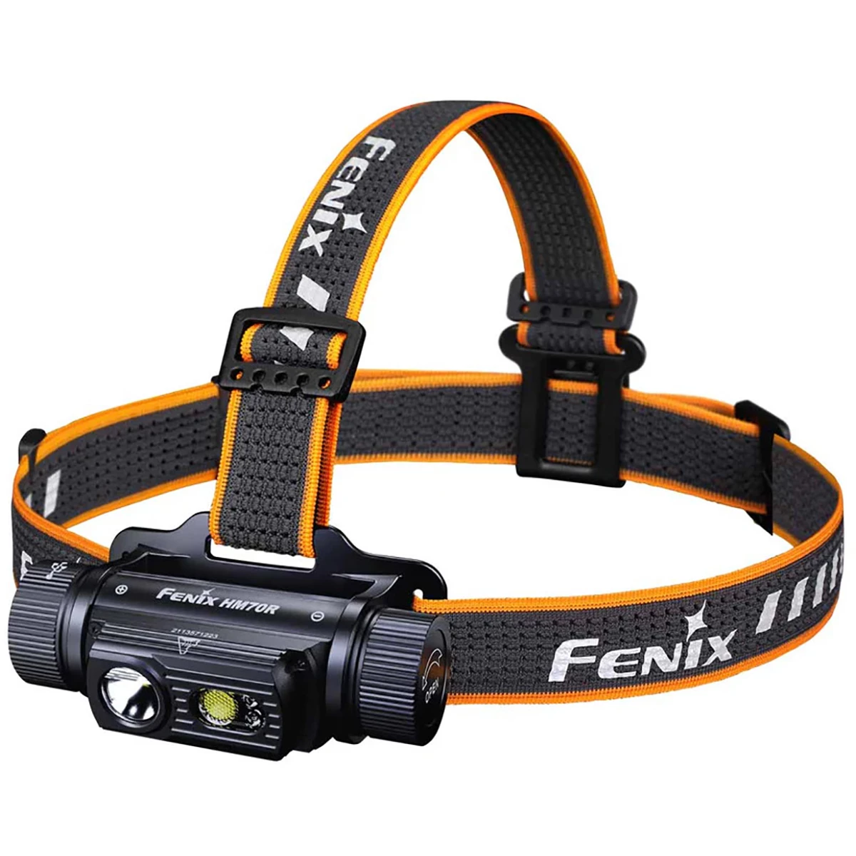 Fenix HM70R 1600 Lumen USB-C Rechargeable Headlamp with White. High CRI and Red Beams and Lumentac Organizer