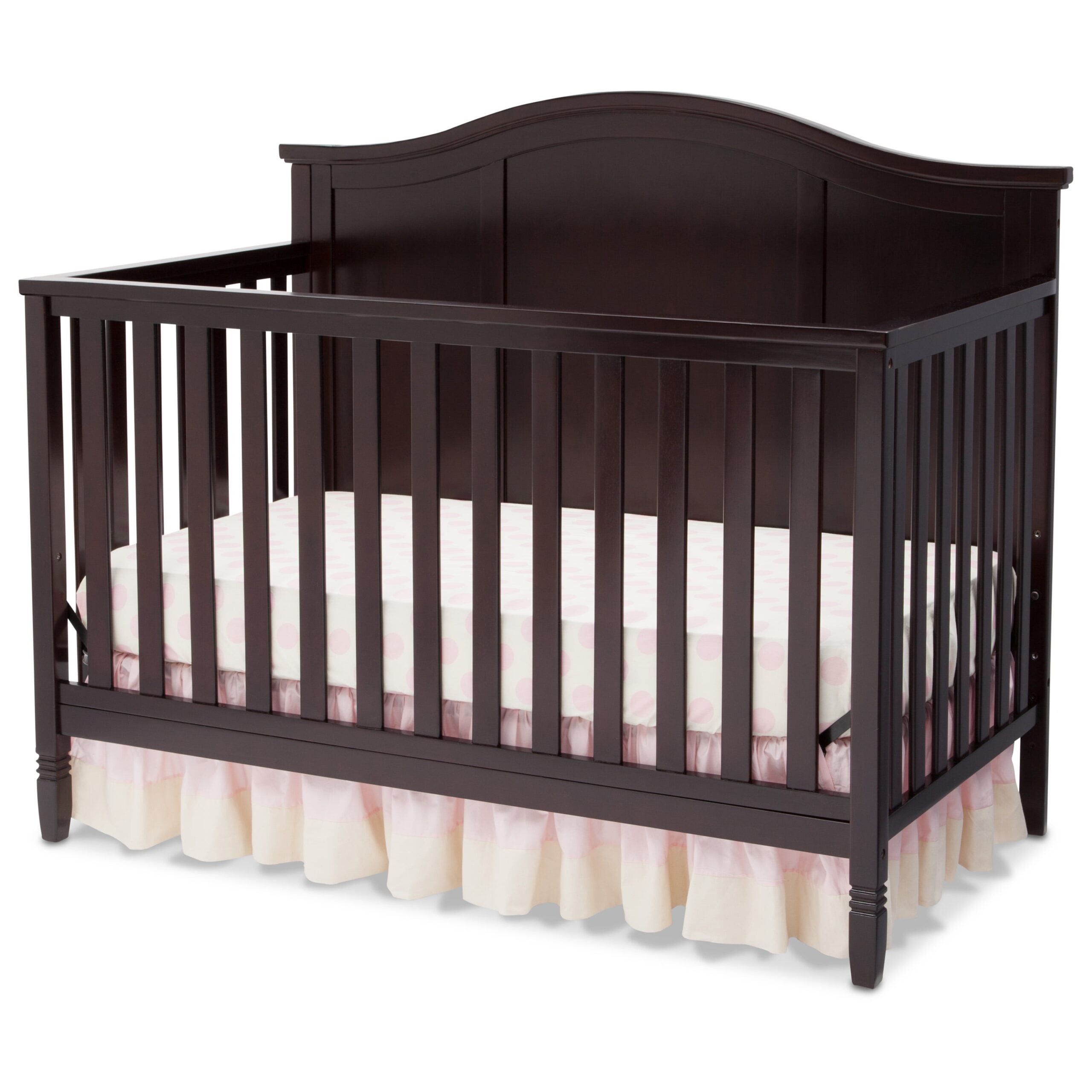 Delta Children Madrid 5-in-1 Convertible Baby Crib. Dark Chocolate