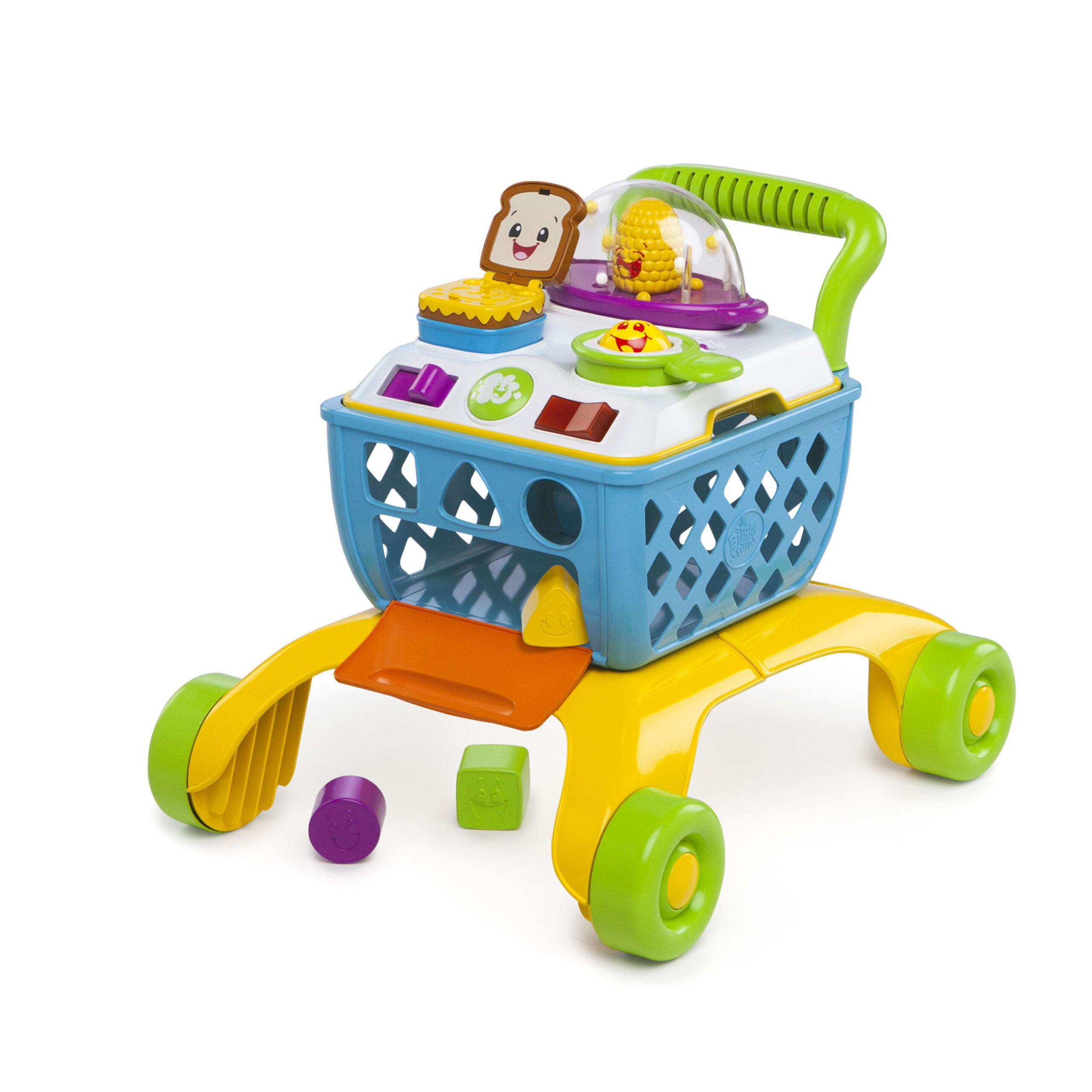 Bright Starts Giggling Gourmet 4-in-1 Shop ‘n Cook Walker Push Toy. Ages 6 months +
