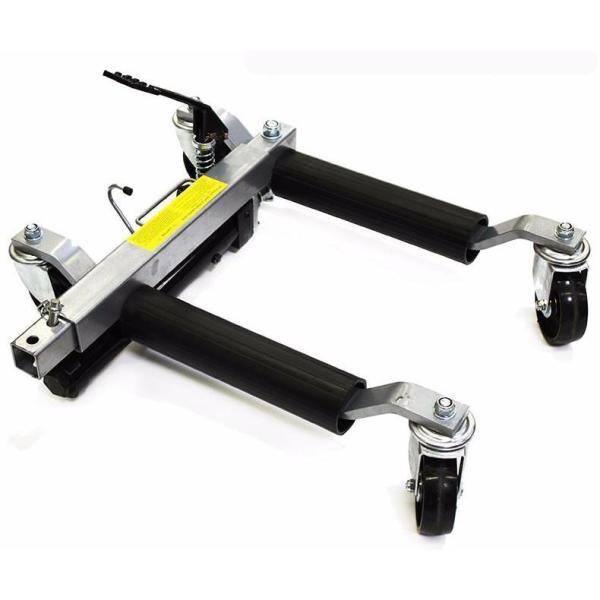 STARK USA 25999 21 in. W 1500 lbs. Car Dolly Hydraulic Lift Jack Air Roller Vehicle Positioning Tow