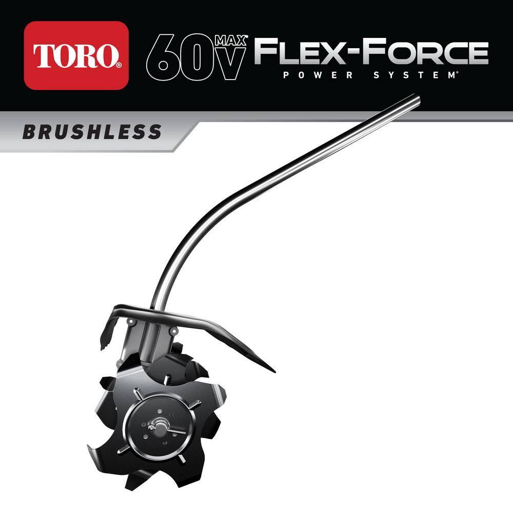 Toro 88715 Flex-Force Power System 60-Volt Max Attachment Capable Cultivator (Bare Tool)