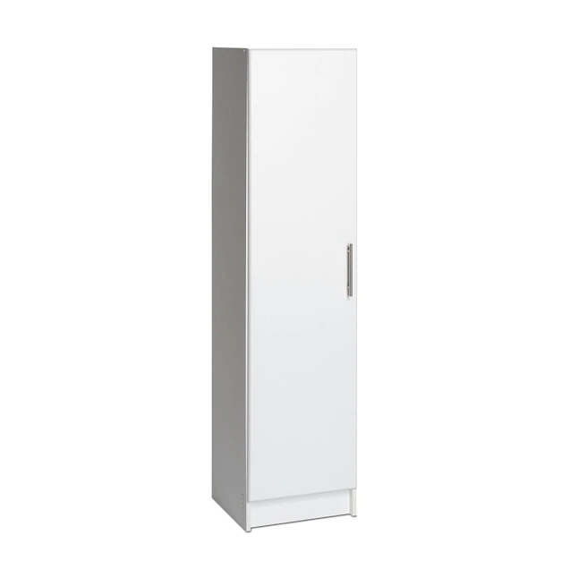 Prepac Elite 16 in Narrow Cabinet in White