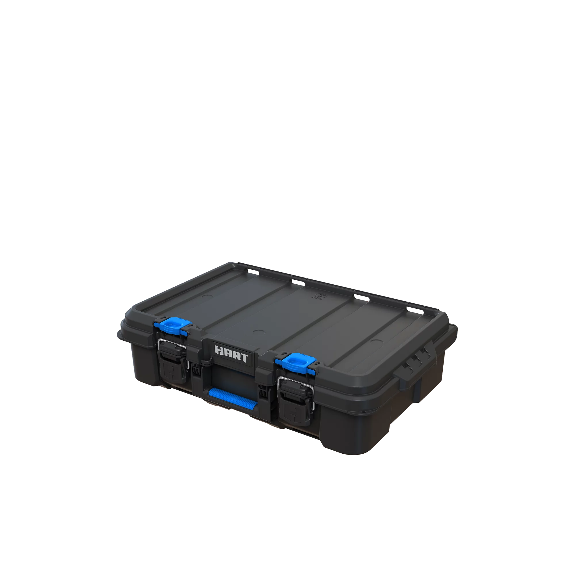 HART 252719 Stack System Tool Box with Small Blue Organizer & Dividers. Fits HART-s Modular Storage System