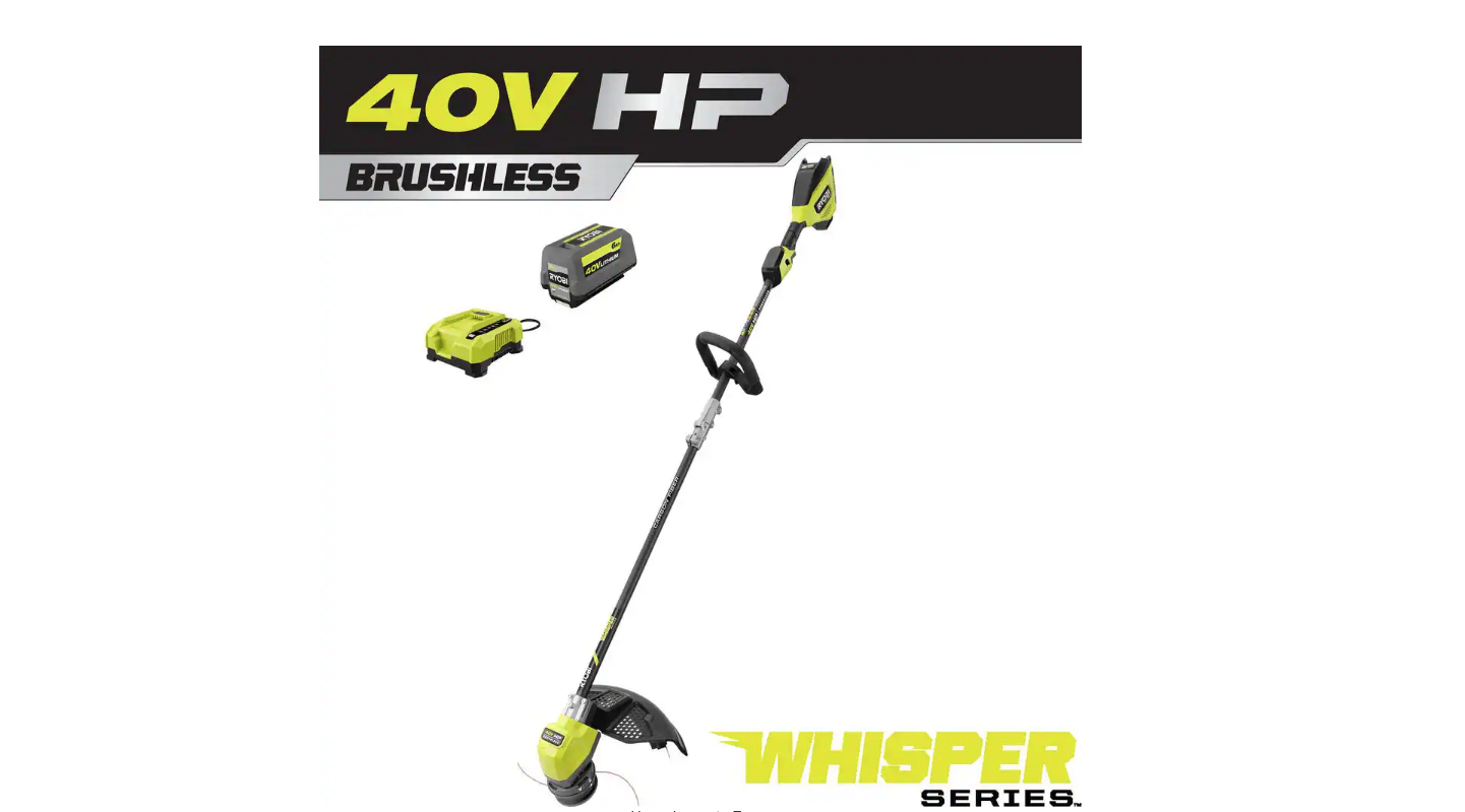 RYOBI RY402110VNM 40V HP Brushless Whisper Series 17 in