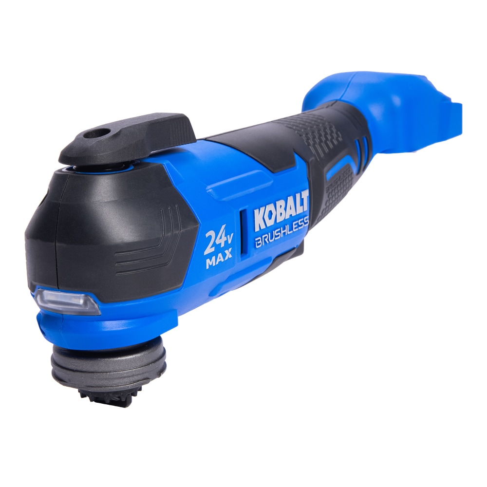 Kobalt 17-Piece Brushless 24-volt Max Variable Speed Oscillating Multi-Tool Kit with Soft Case (1-Battery Included)