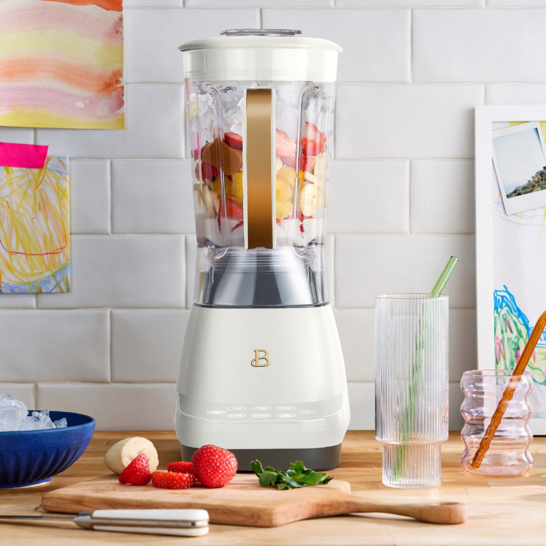 Beautiful High Performance Touchscreen Blender. White Icing by Drew Barrymore