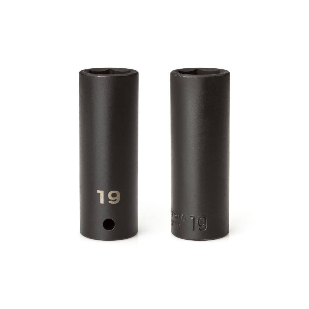 TEKTON SID92330 1/2 in. Drive Deep 6-Point Impact Socket Set. 23-Piece (10 mm - 32 mm)