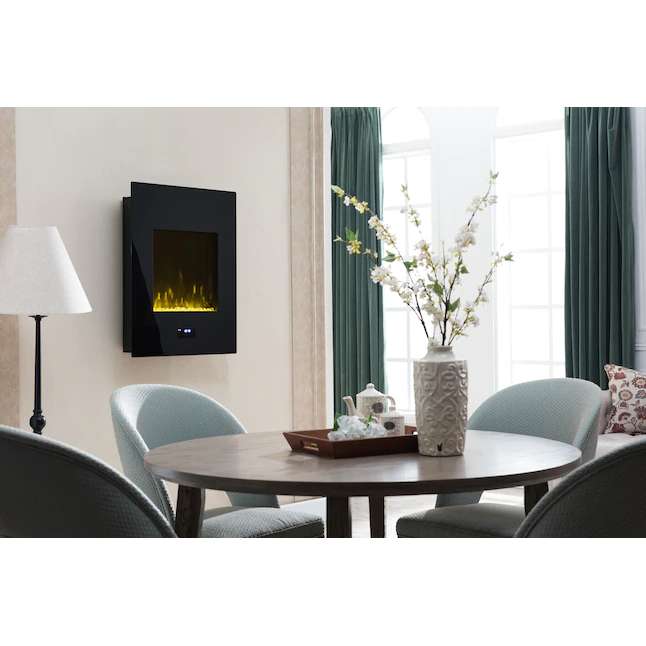HearthPro SP5733 26-in W Black LED Electric Fireplace