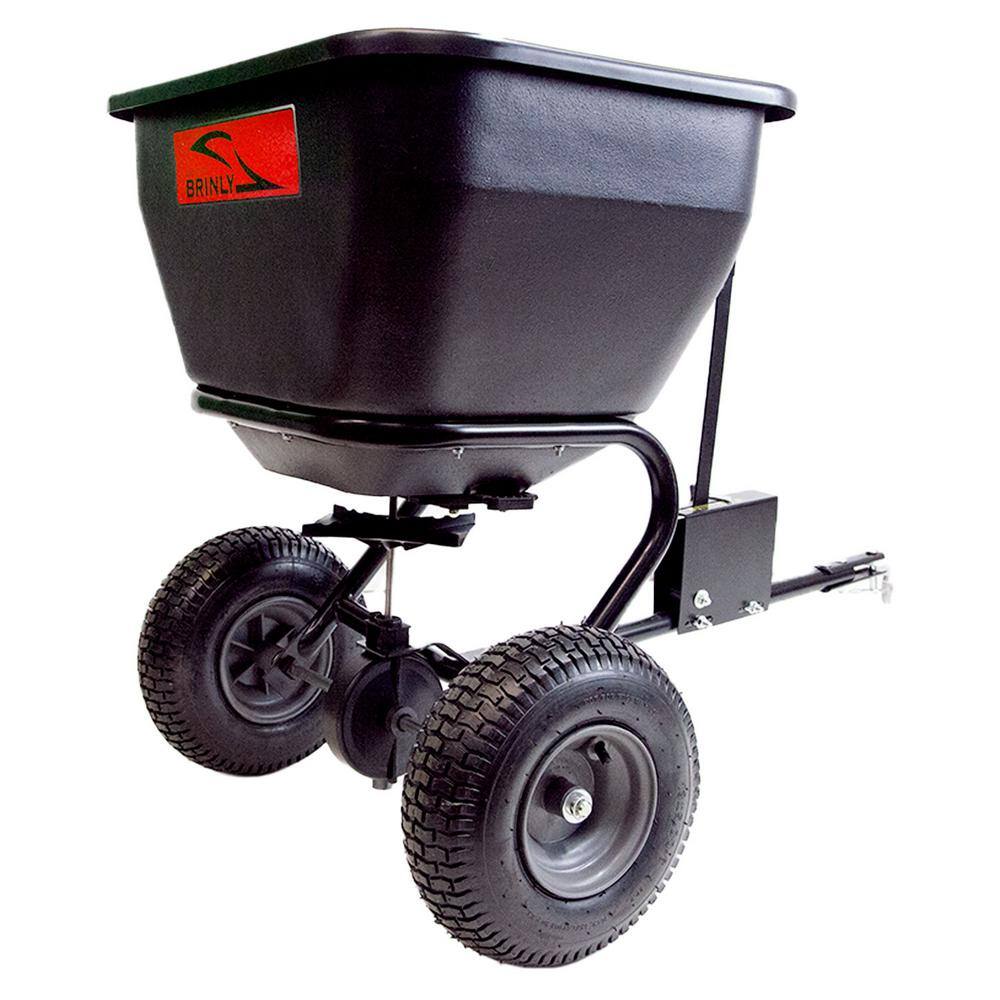 Brinly-Hardy BS36BH 175 lb. 3.5 cu. ft. Tow-Behind Broadcast Spreader for Lawn Tractors and Zero-Turn Mowers