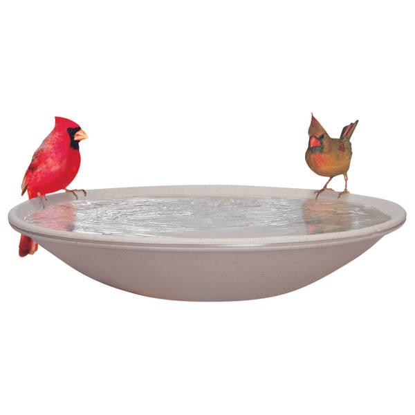 20 Heated Bird Bath for Deck with EZ-Tilt