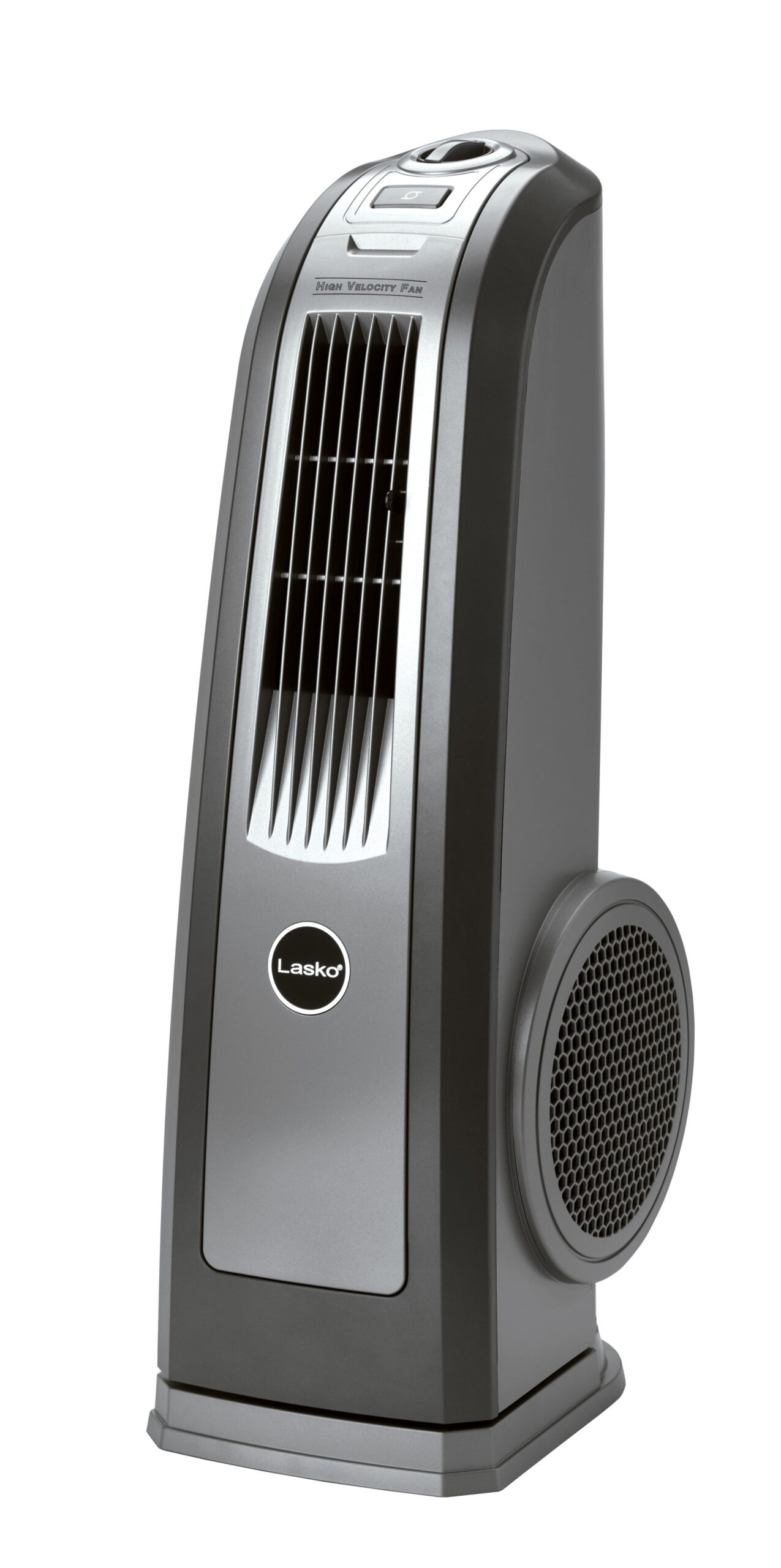 Lasko 30″ Oscillating High Velocity Blower Tower Fan with 3-Powerhouse Speeds. 4924. Gray