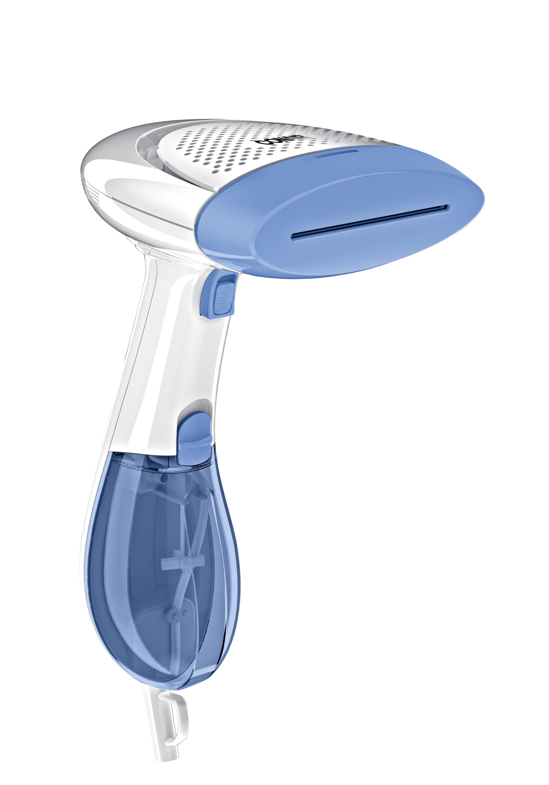 Conair ExtremeSteam Hand Held Fabric Steamer with Dual Heat. White/Blue. Model GS237X