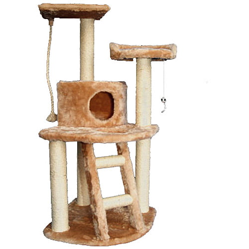 48″ Majestic Pet Cat Tree. Honey - Fur