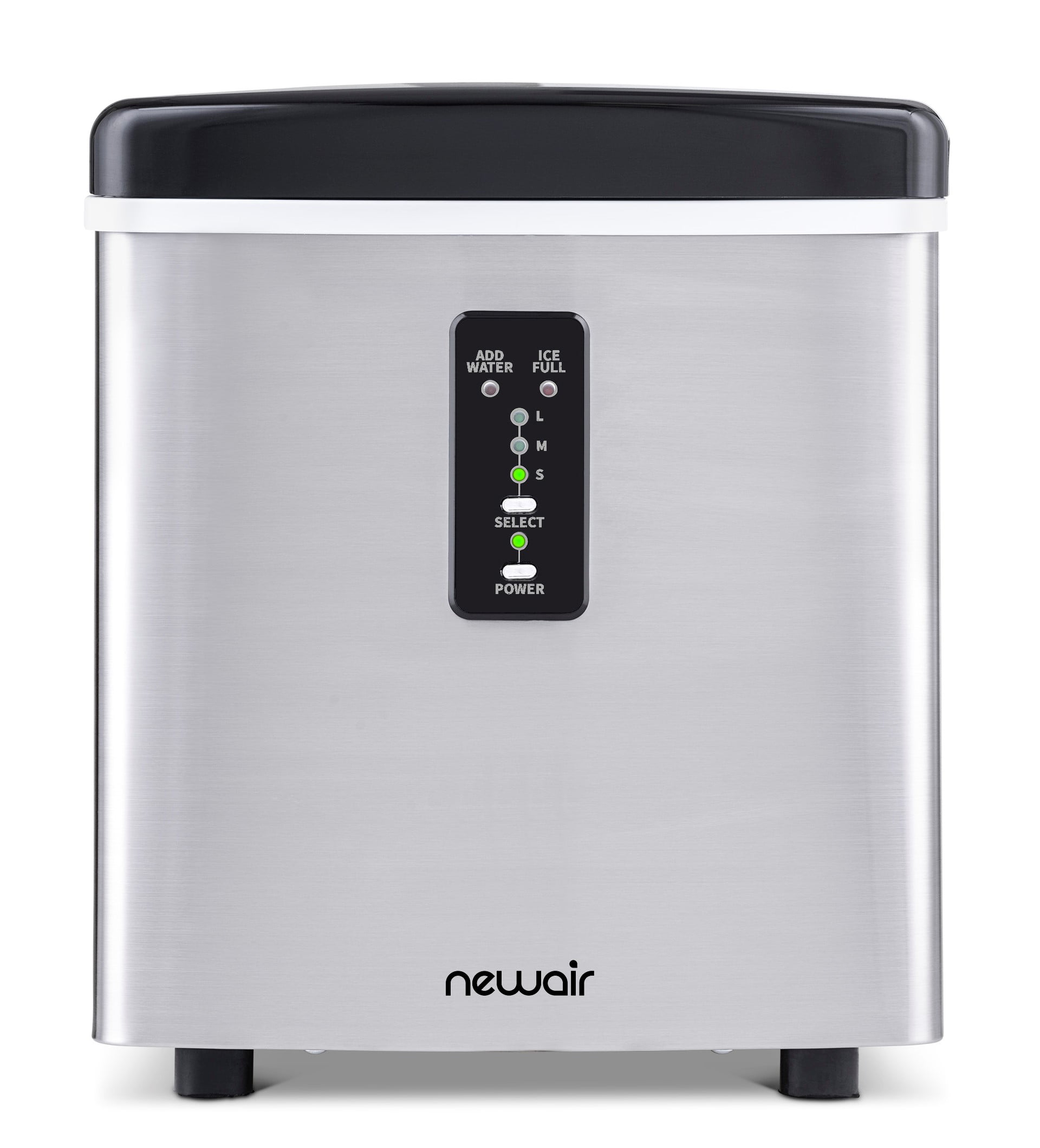 Newair | Portable Ice Maker | 28 lbs. Daily | 3 Bullet Ice Sizes. LED Display