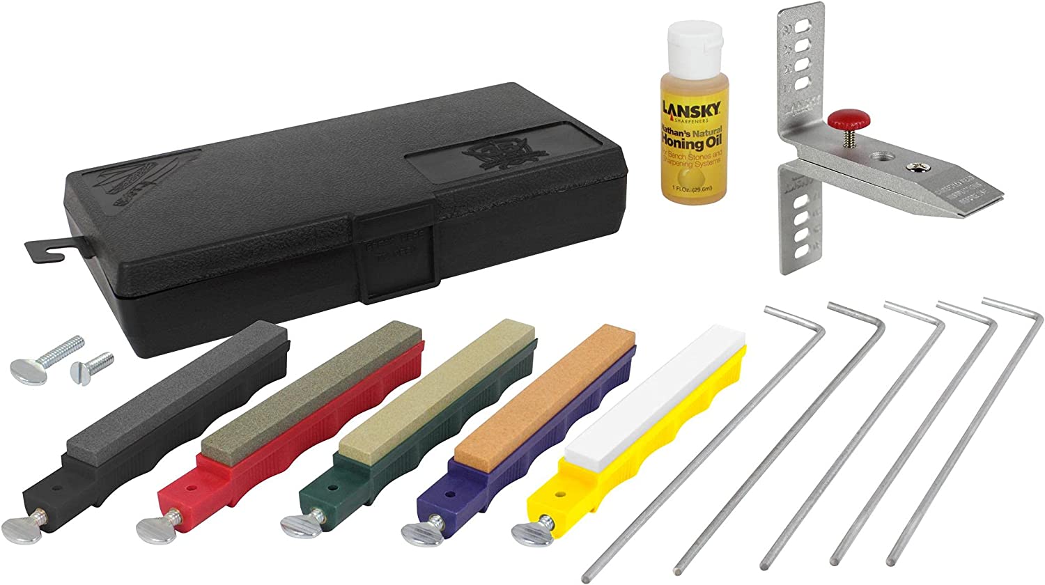 Lansky Deluxe 5-Stone Sharpening System