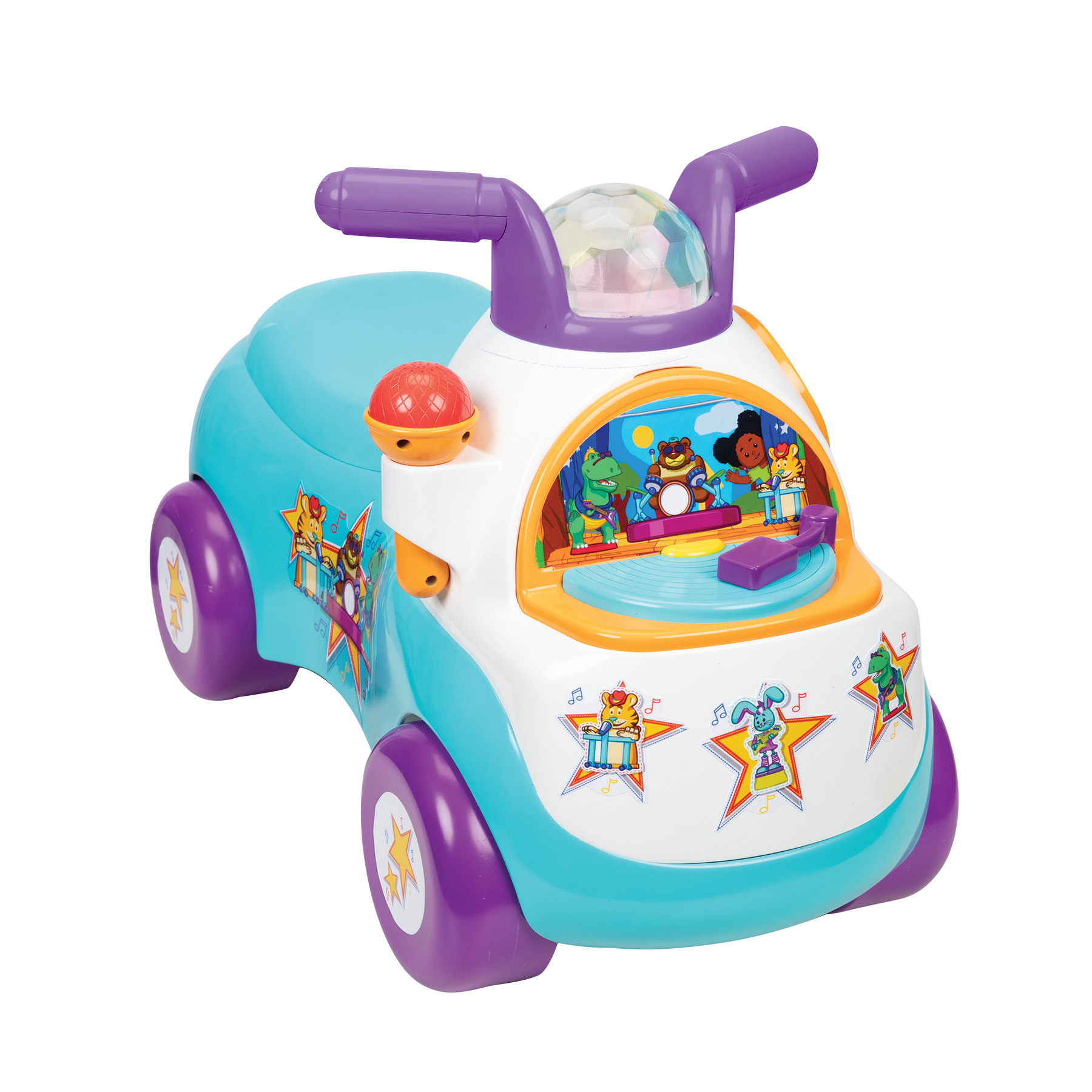 Little People Fisher-Price Movin' n Groovin Ride-on with Lights and Sounds